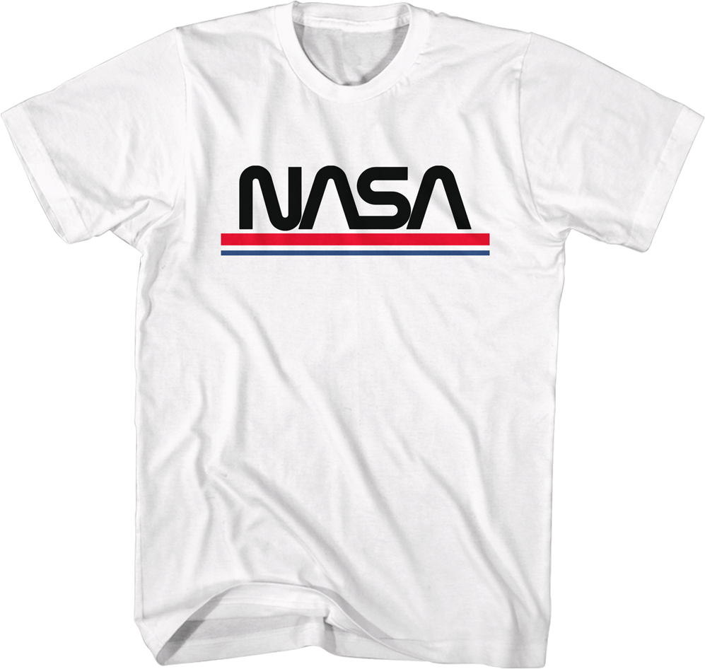 Red White Blue Logo NASA T-Shirt Hoodie, Sweatshirt | CiraTrend.com (Image 1)
