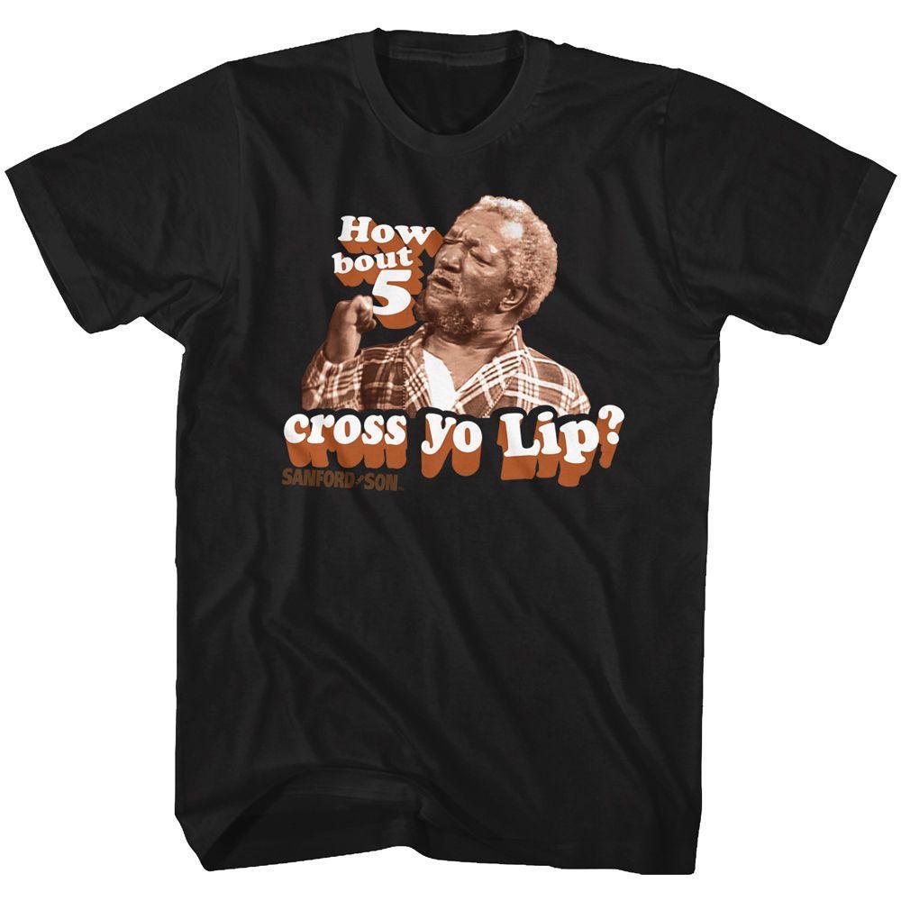 Redd Foxx 5 Cross Yo Lips Boyfriend Tee Hoodie, Sweatshirt | CiraTrend.com