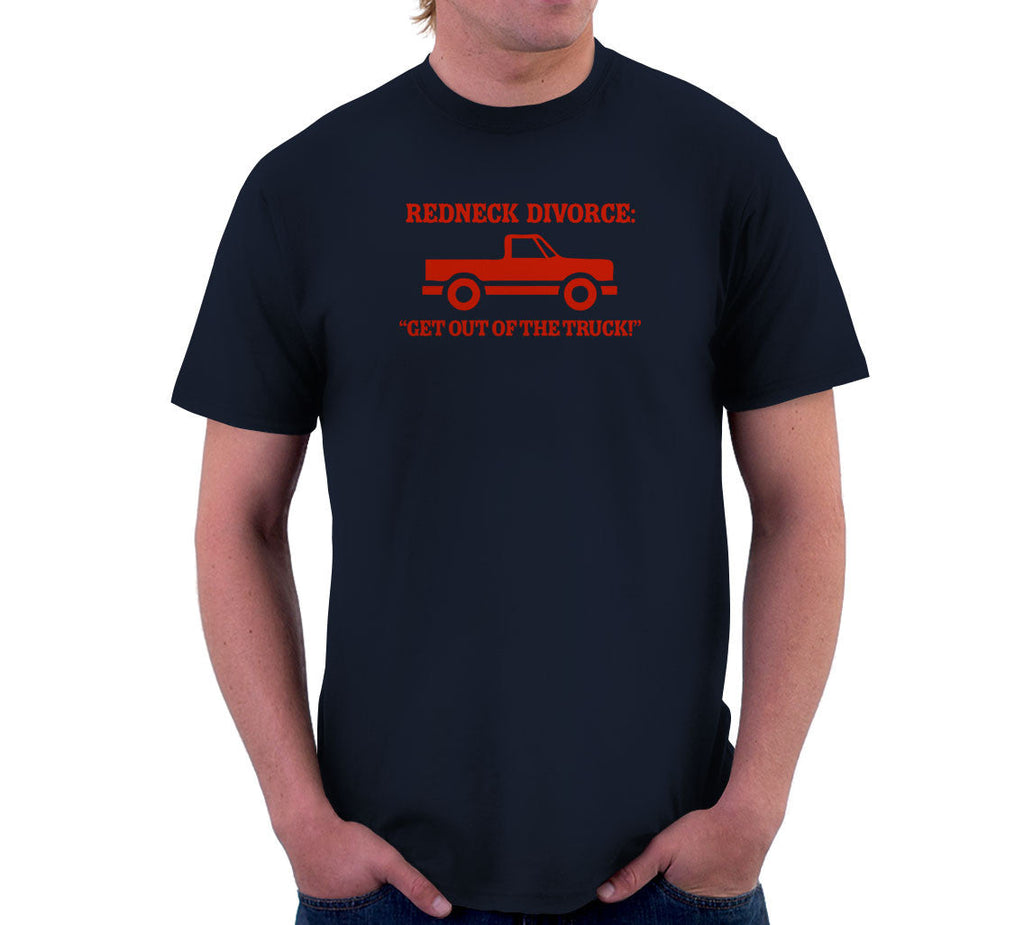 Redneck Divorce: Get Out Of The Truck T-Shirt Hoodie, Sweatshirt | CiraTrend.com (Image 3)