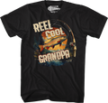 Reel Cool Grandpa T-Shirt Hoodie, Sweatshirt | CiraTrend.com (Image 1)