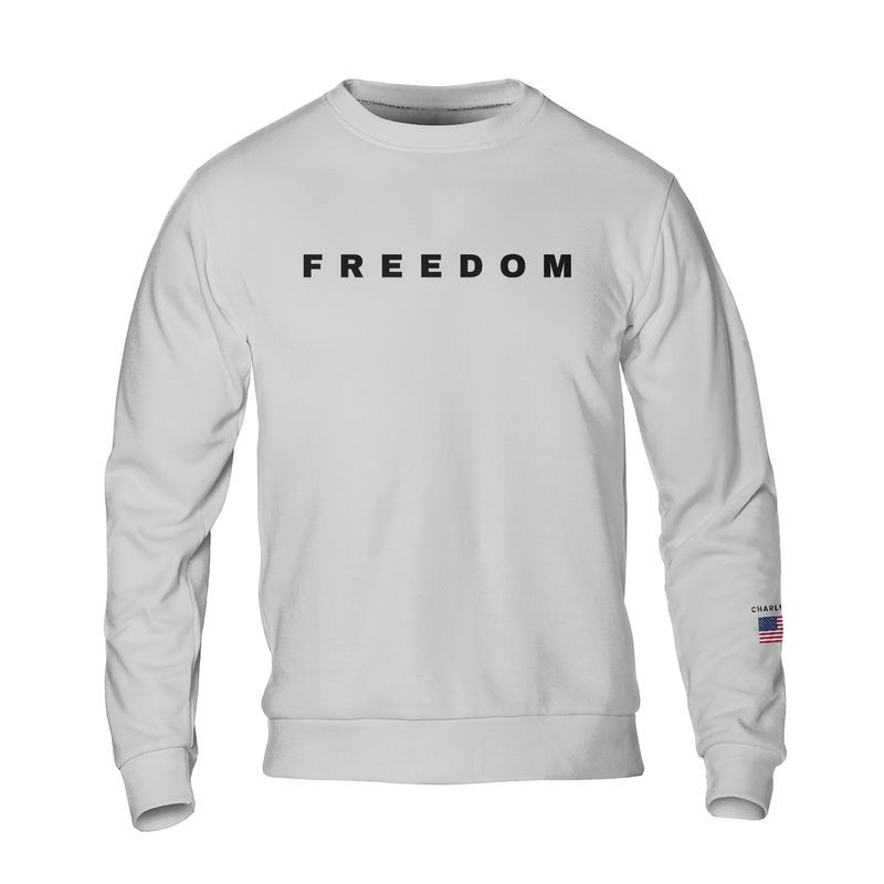 Freedom Charlie Kirk USA Flag Sweatshirt T-Shirts, Hoodie | CiraTrend.com (Image 4)