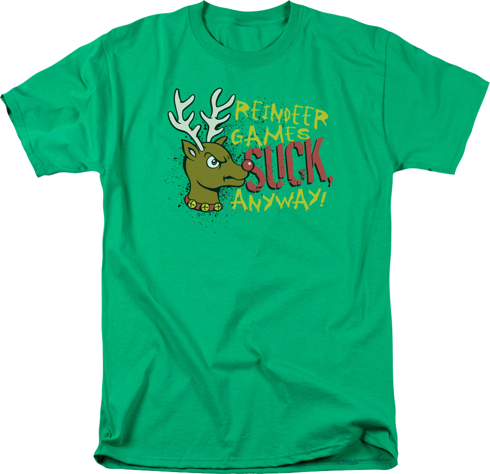 Reindeer Games Suck T-Shirt Hoodie, Sweatshirt | CiraTrend.com (Image 1)