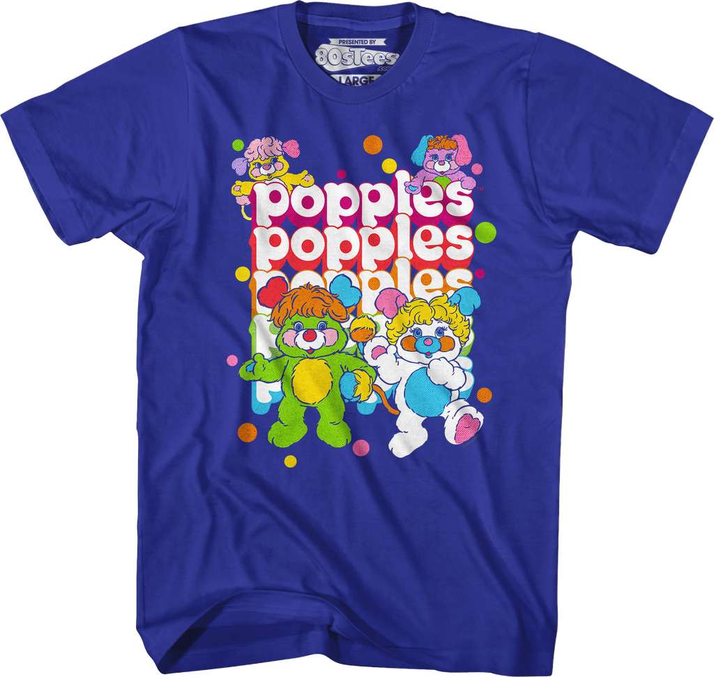 Repeating Logo Popples T-Shirt Hoodie, Sweatshirt | CiraTrend.com (Image 3)