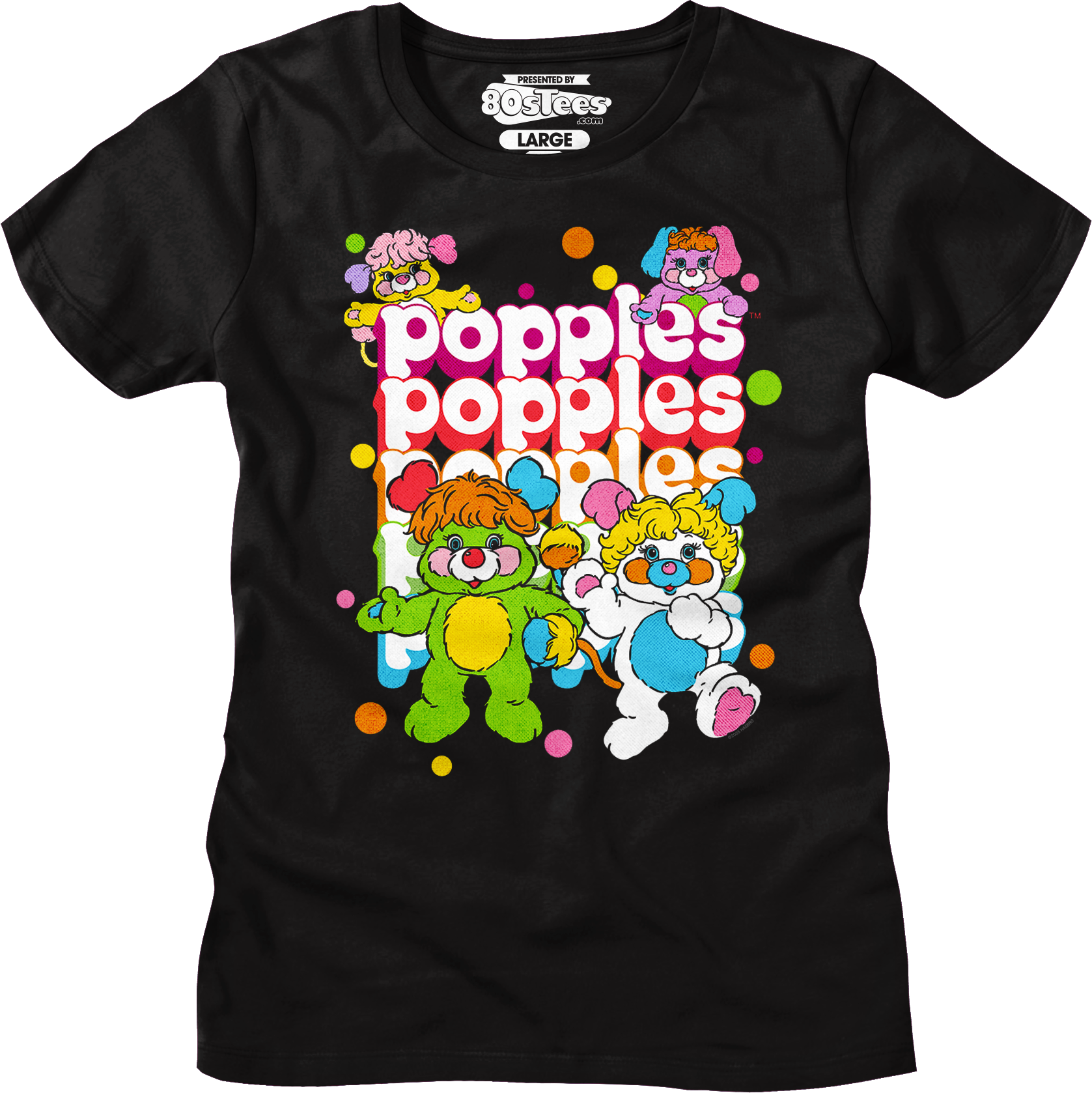 Repeating Logo Popples T-Shirt Hoodie, Sweatshirt | CiraTrend.com (Image 5)