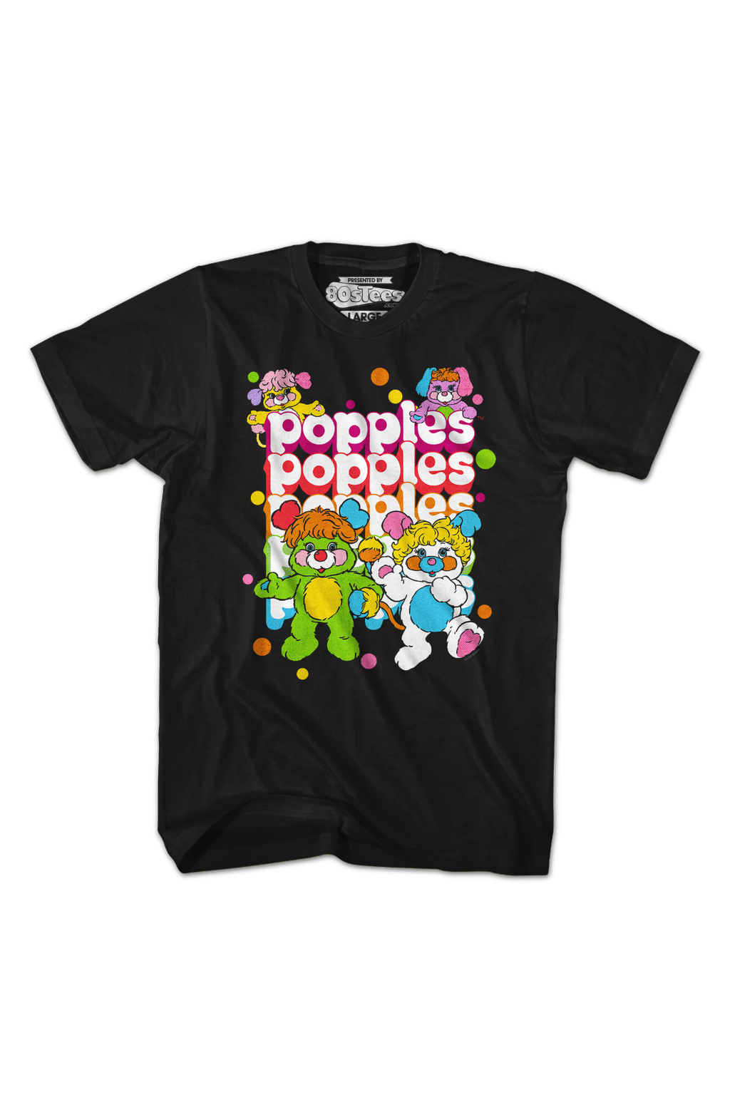 Repeating Logo Popples T-Shirt Hoodie, Sweatshirt | CiraTrend.com (Image 2)