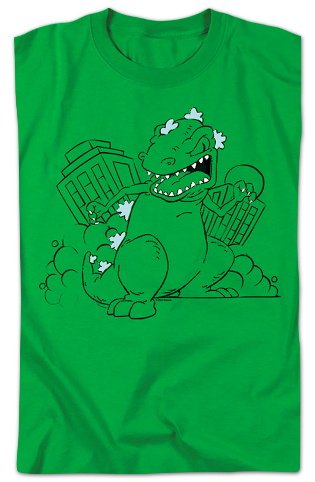 Reptar Destruction Rugrats T-Shirt Hoodie, Sweatshirt | CiraTrend.com (Image 2)