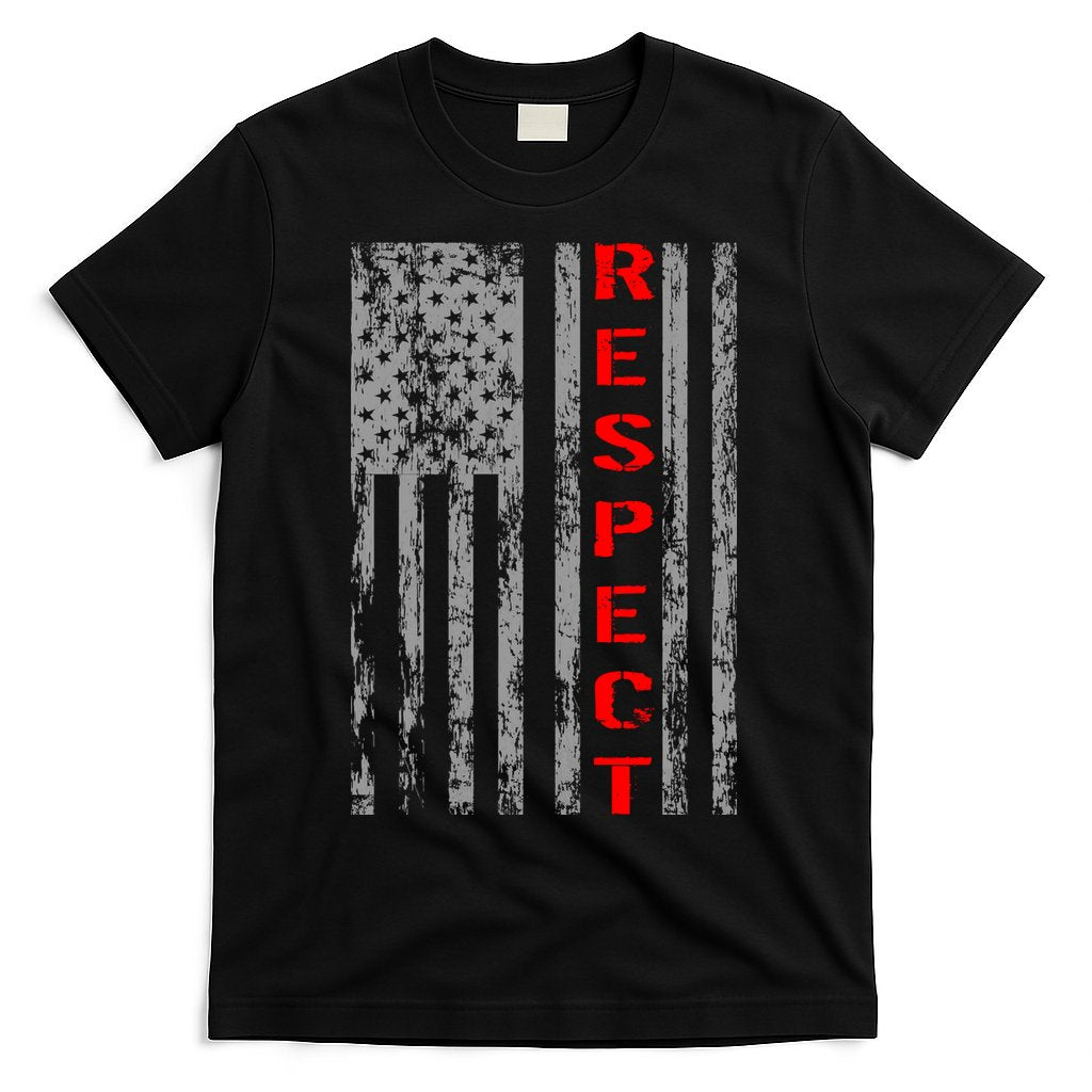Respect Flag Of America T-Shirt