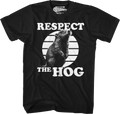 Respect The Hog Groundhog Day T-Shirt Hoodie, Sweatshirt | CiraTrend.com (Image 1)