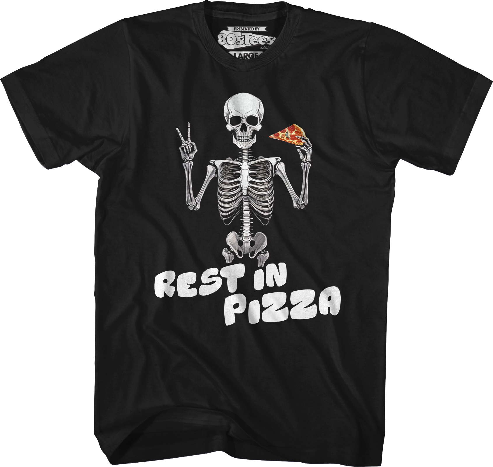 Rest In Pizza T-Shirt Hoodie, Sweatshirt | CiraTrend.com (Image 1)