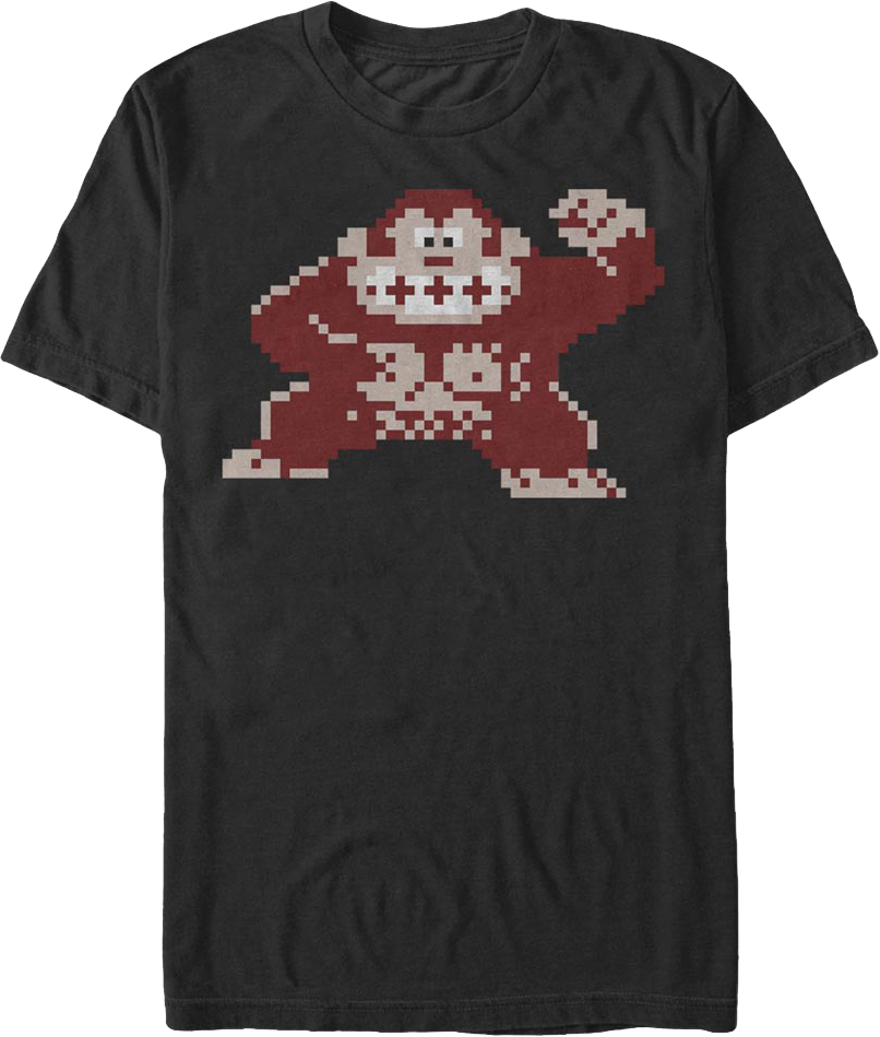 Retro 8 Bit Donkey Kong T-Shirts, Hoodie, Sweatshirt