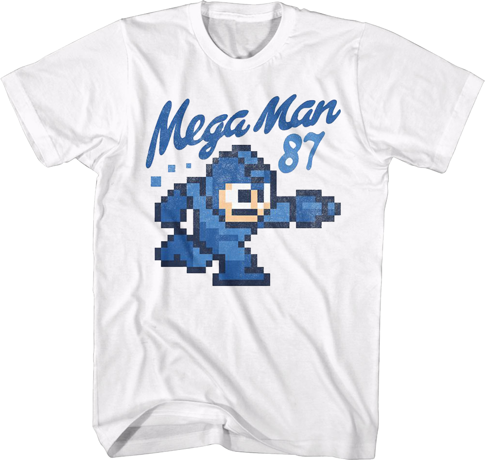 Retro '87 Mega Man T-Shirts, Hoodie, Sweatshirt