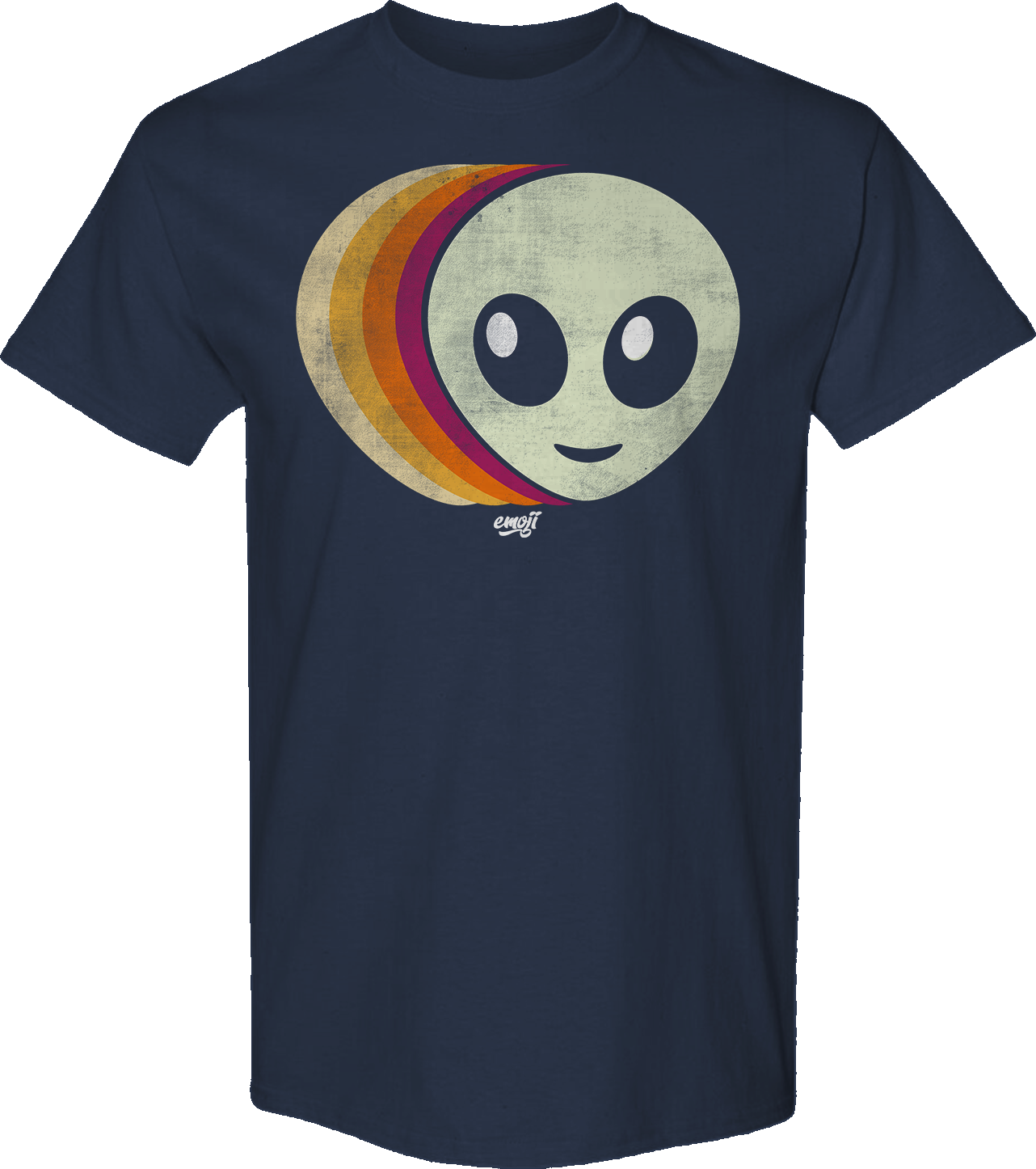 Retro Alien Face Emoji T-Shirt Hoodie, Sweatshirt | CiraTrend.com (Image 1)