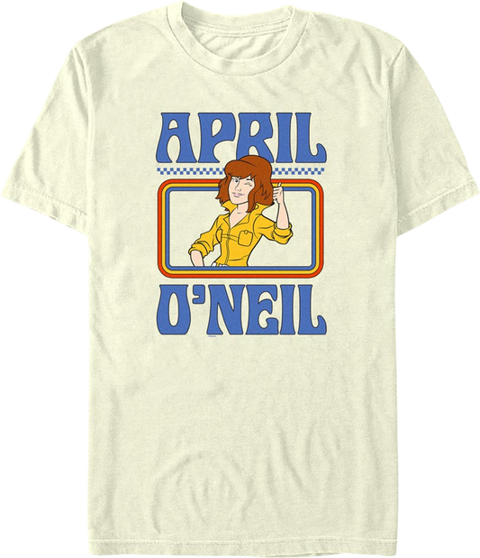 Retro April O'Neil Teenage Mutant Ninja Turtles T-Shirt