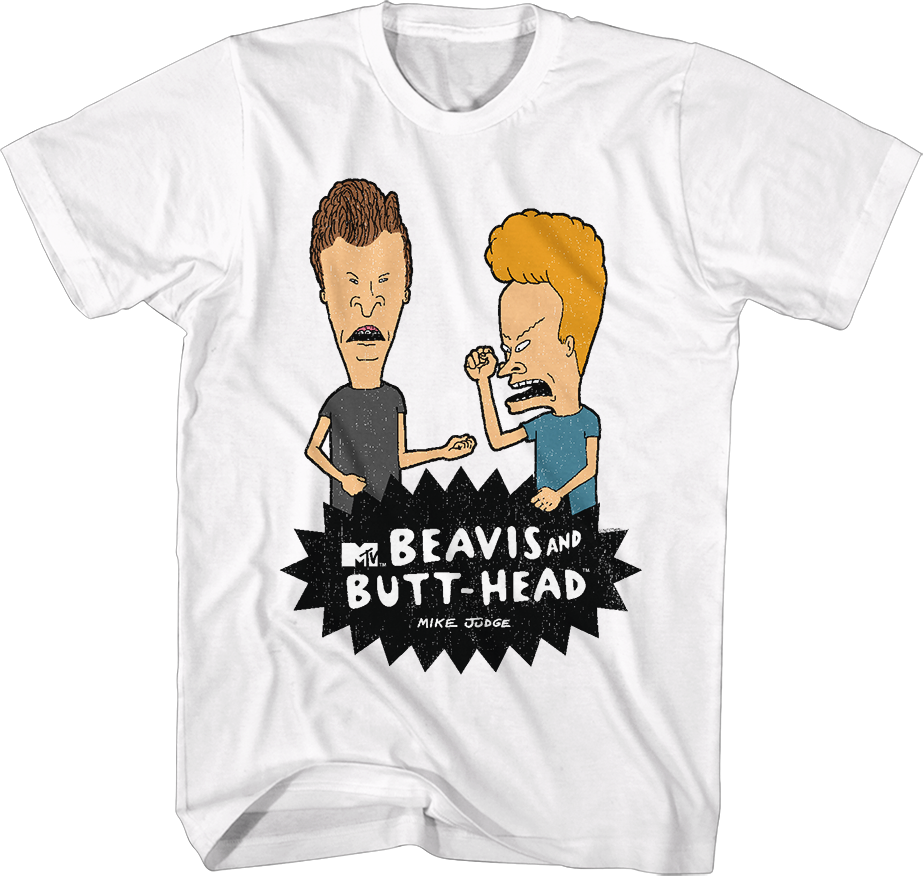 Retro Beavis And Butt-Head T-Shirt Hoodie, Sweatshirt | CiraTrend.com (Image 1)