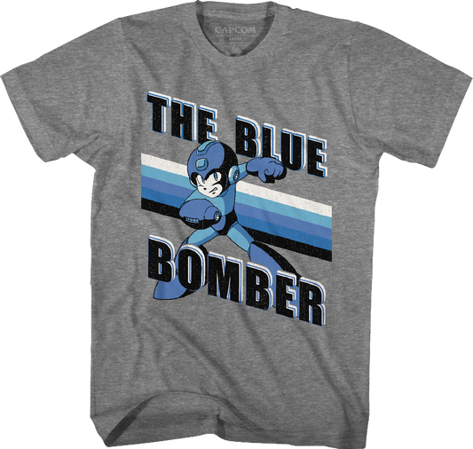 Retro Blue Bomber Mega Man T-Shirt