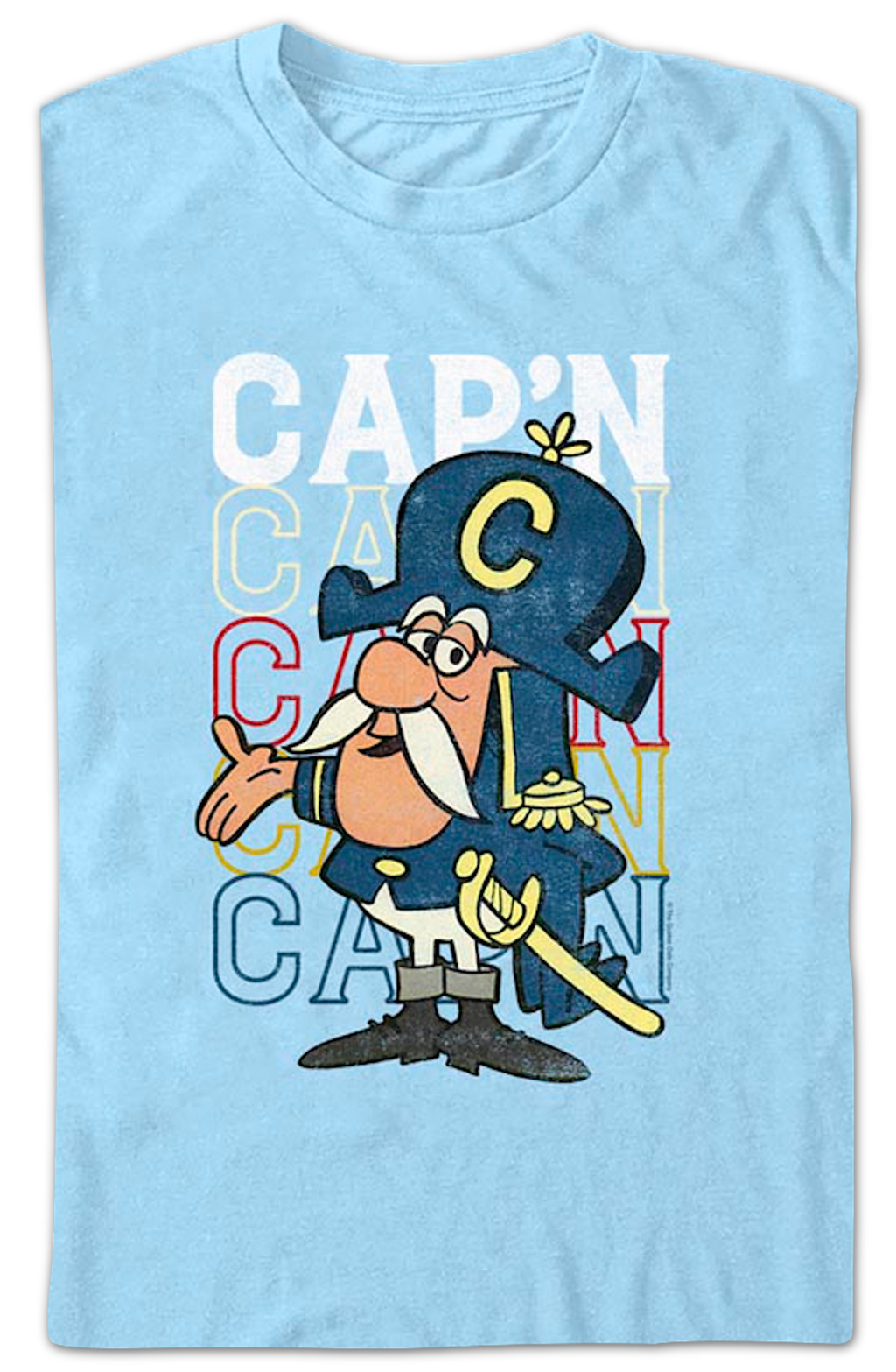 Retro Cap'n Crunch T-Shirt Hoodie, Sweatshirt | CiraTrend.com (Image 2)
