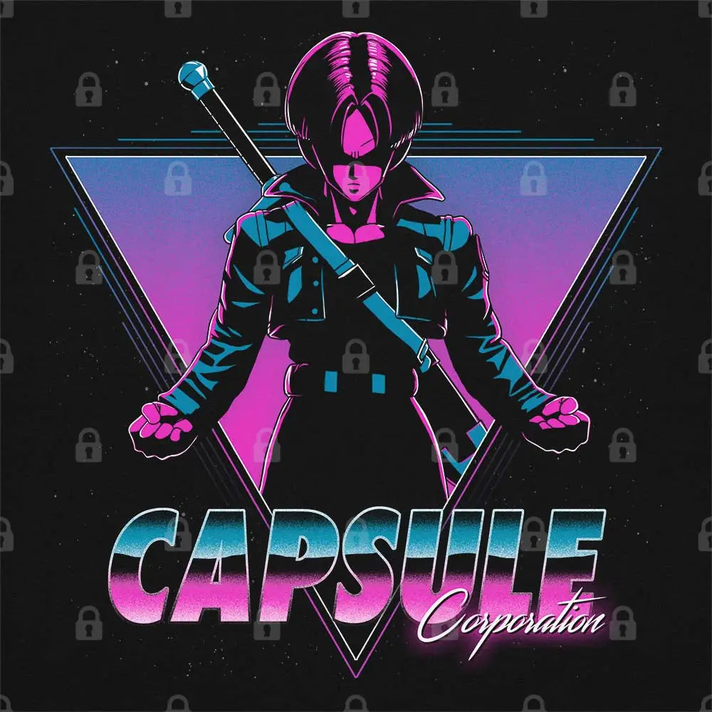Retro Capsule Corp T-Shirt Hoodie, Sweatshirt | CiraTrend.com (Image 1)