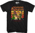 Retro Cartoon Stripes Dungeons & Dragons T-Shirts, Hoodie, Sweatshirt