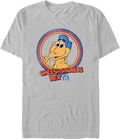 Retro Circle Cheesasaurus Rex Kraft T-Shirt Hoodie, Sweatshirt | CiraTrend.com (Image 1)