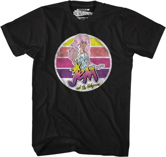 Retro Circle Jem T-Shirt