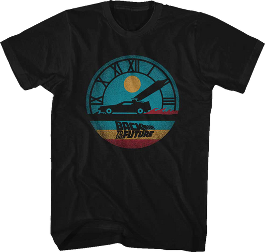 Retro Clock Back To The Future T-Shirt