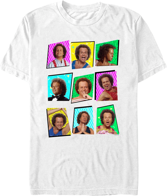 Retro Collage Richard Simmons T-Shirt