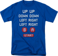 Retro Contra Cheat Code 30 Lives T-Shirt Hoodie, Sweatshirt | CiraTrend.com (Image 1)