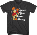 Retro Dance Your Cares Away Fraggle Rock T-Shirt Hoodie, Sweatshirt | CiraTrend.com (Image 1)
