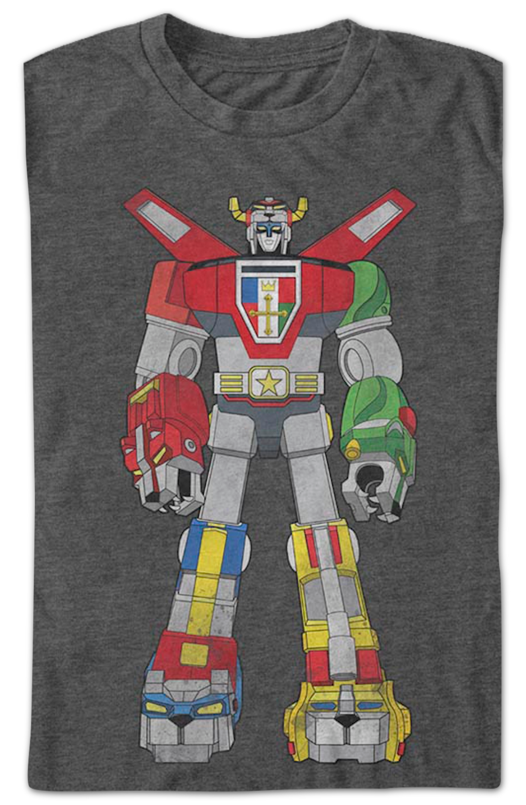 Retro Defender of the Universe Voltron T-Shirt Hoodie, Sweatshirt | CiraTrend.com (Image 2)