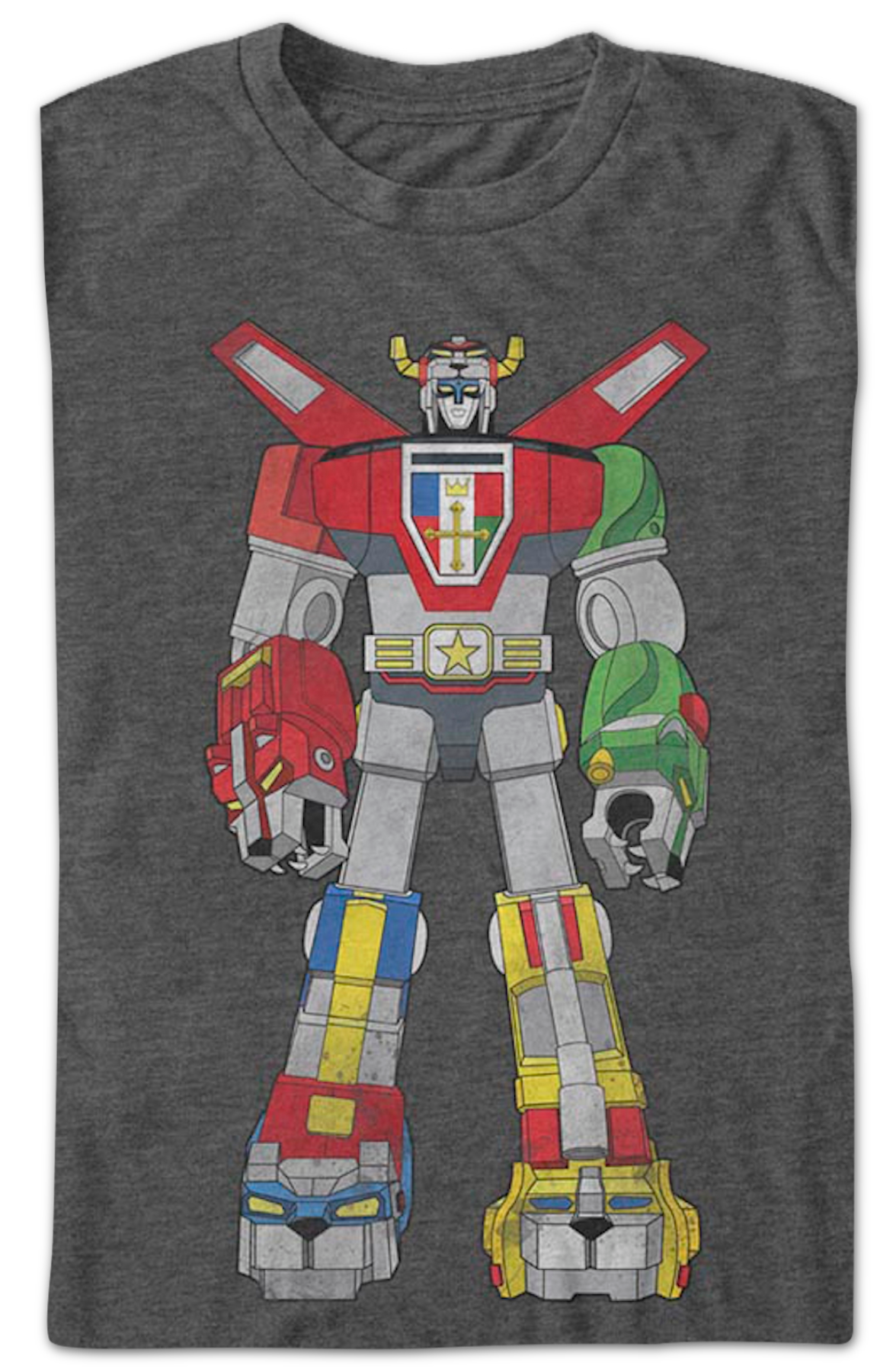 Retro Defender of the Universe Voltron T-Shirt Hoodie, Sweatshirt | CiraTrend.com (Image 2)