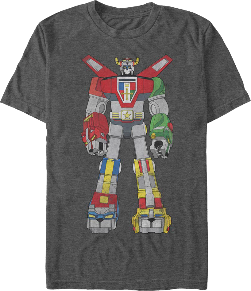 Retro Defender of the Universe Voltron T-Shirt Hoodie, Sweatshirt | CiraTrend.com (Image 1)