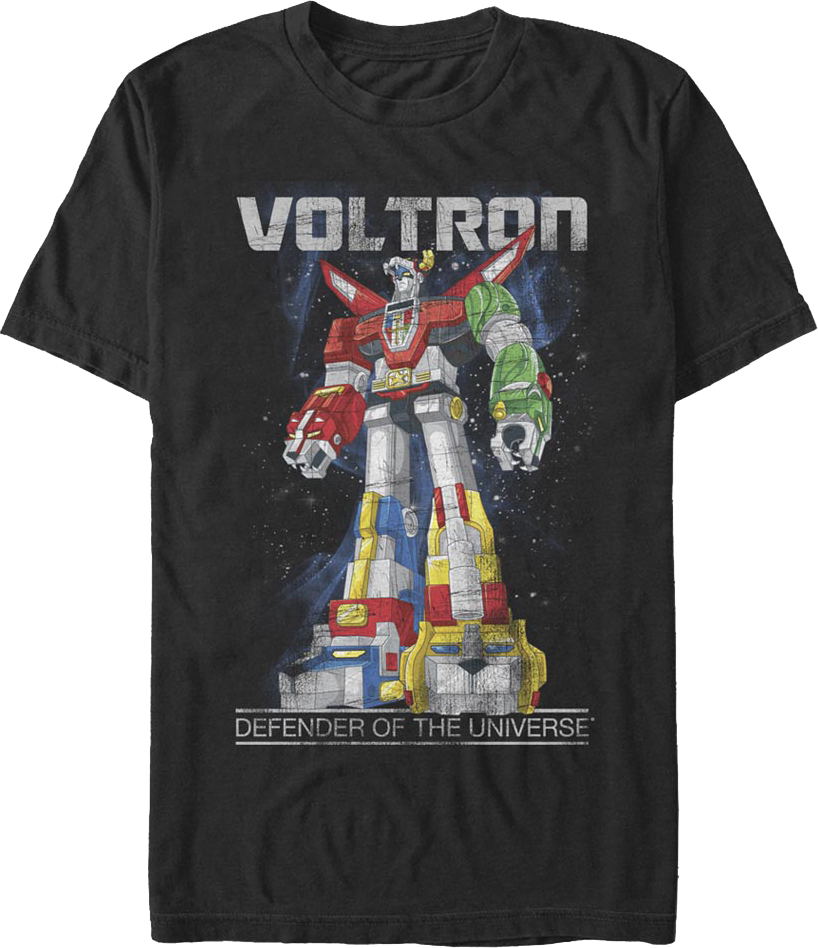 Retro Defender Voltron T-Shirt Hoodie, Sweatshirt | CiraTrend.com (Image 1)