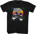 Retro DeLorean And Sunset Back To The Future T-Shirt Hoodie, Sweatshirt | CiraTrend.com (Image 1)