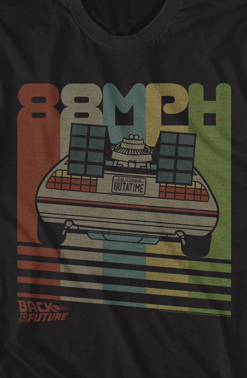 Retro DeLorean Back To The Future T-Shirt Hoodie, Sweatshirt | CiraTrend.com (Image 2)