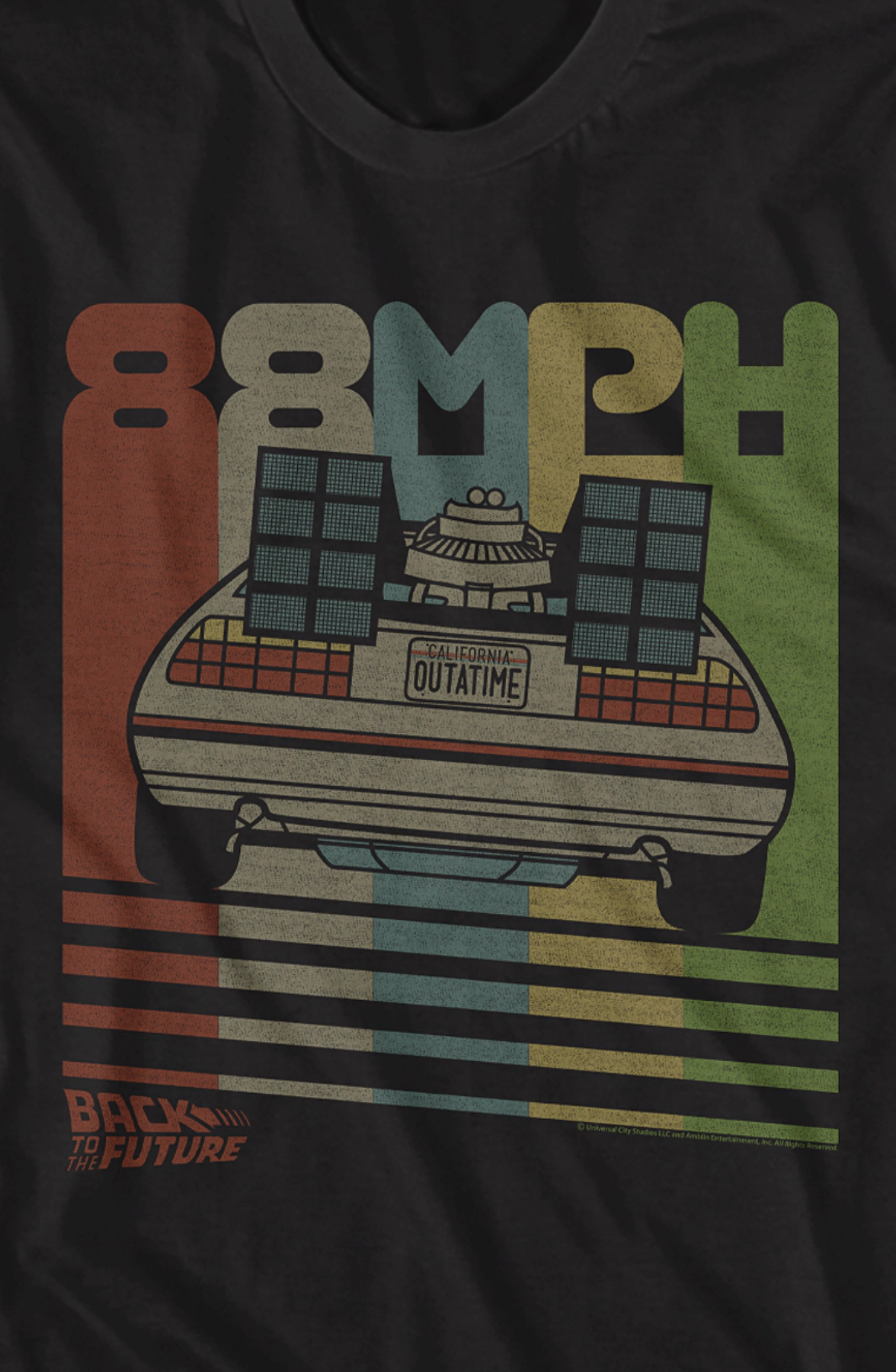 Retro DeLorean Back To The Future T-Shirt Hoodie, Sweatshirt | CiraTrend.com (Image 2)