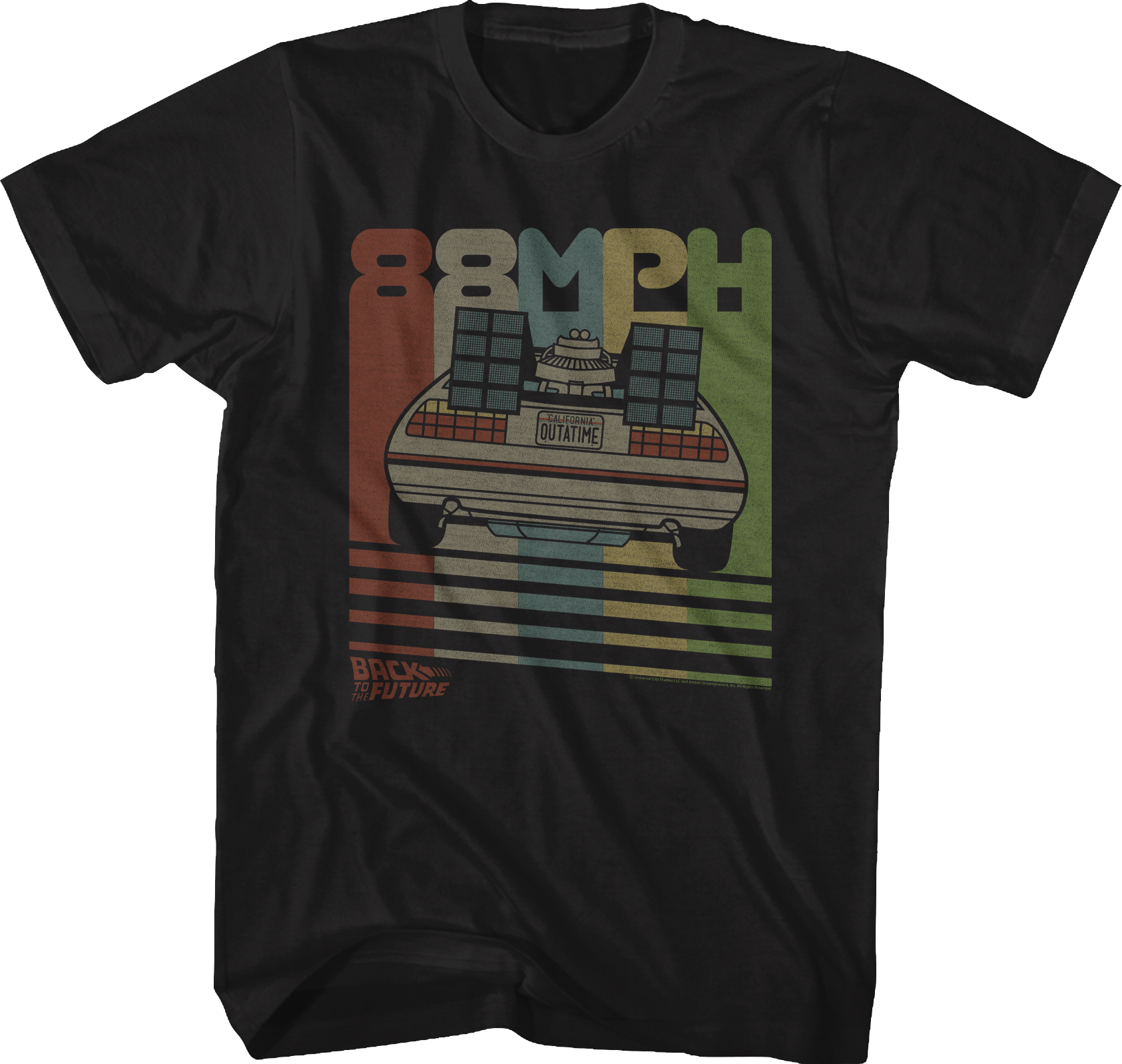 Retro DeLorean Back To The Future T-Shirt Hoodie, Sweatshirt | CiraTrend.com (Image 1)