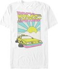 White Retro DeLorean Sunshine Back Future T-Shirts, Hoodie, Sweatshirt