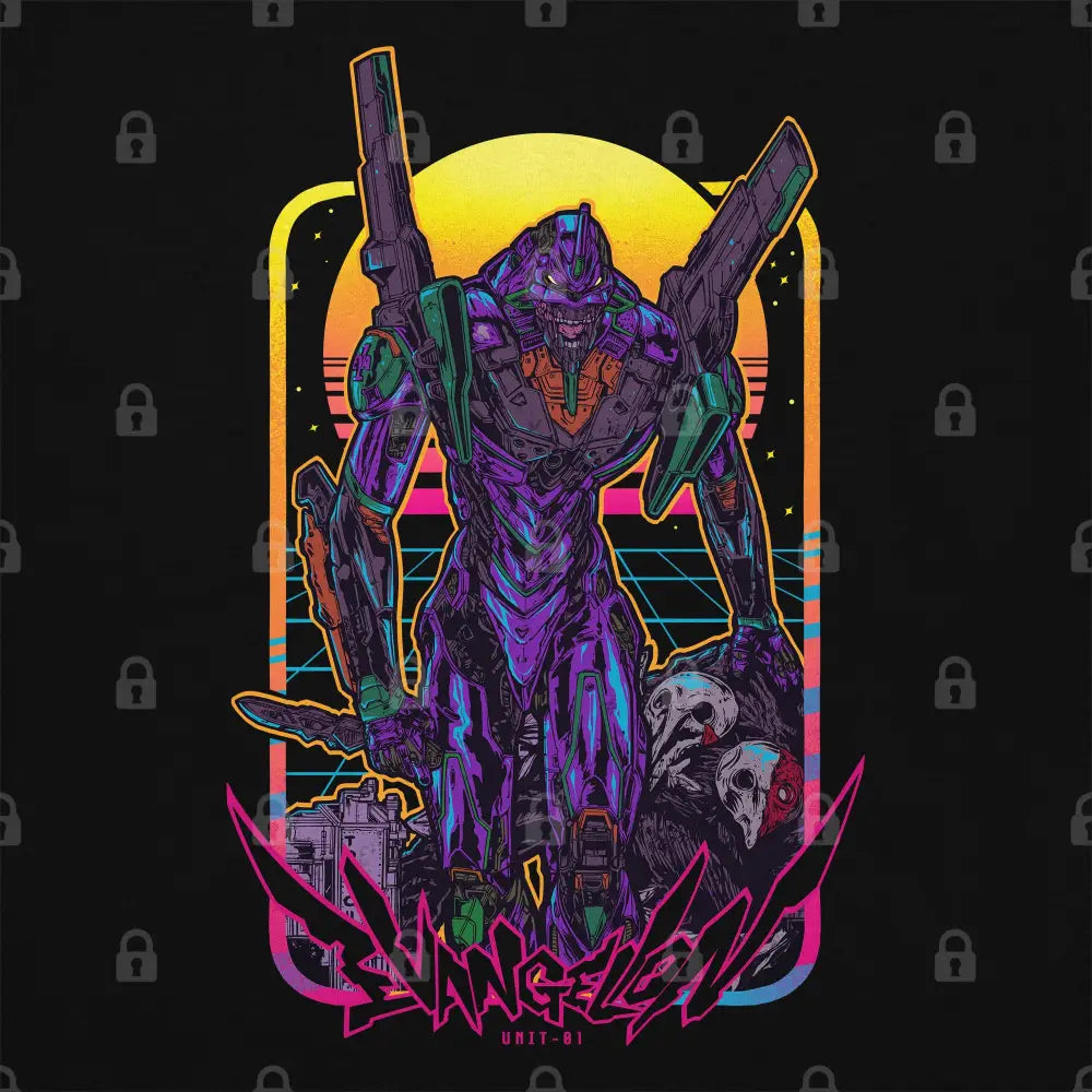 Retro Eva 01 T-Shirt Hoodie, Sweatshirt | CiraTrend.com (Image 1)