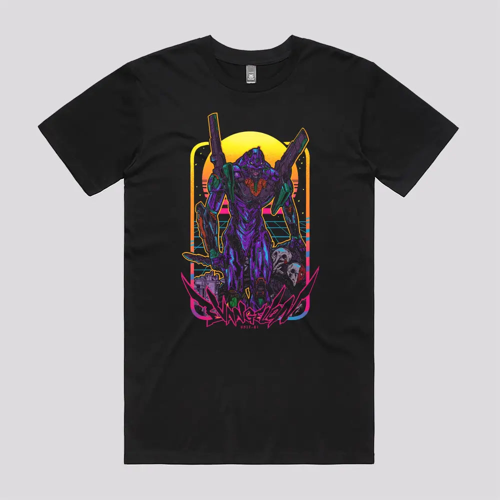 Retro Eva 01 T-Shirt Hoodie, Sweatshirt | CiraTrend.com (Image 2)