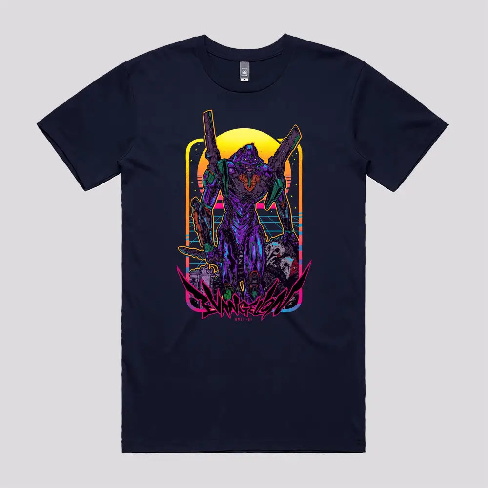 Retro Eva 01 T-Shirt Hoodie, Sweatshirt | CiraTrend.com (Image 5)