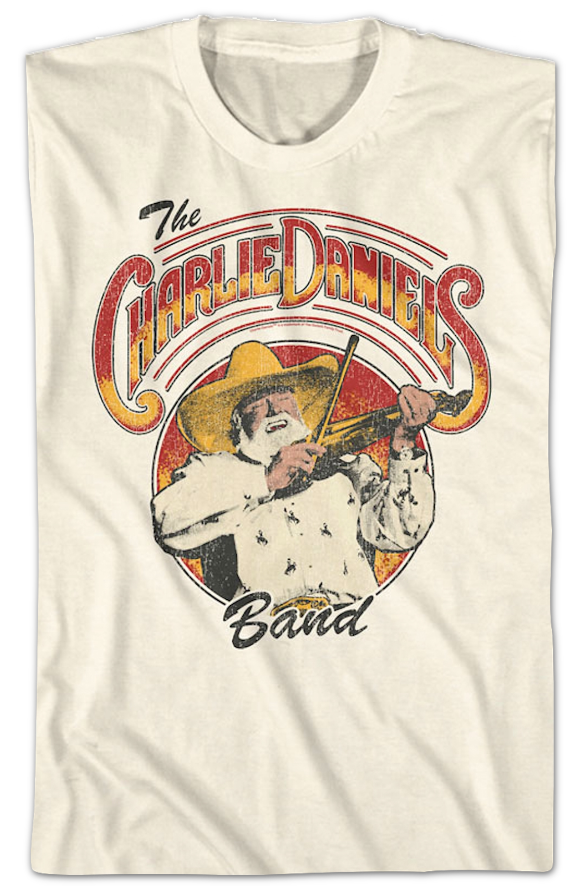 Retro Fiddle Photo Charlie Daniels Band T-Shirt Hoodie, Sweatshirt | CiraTrend.com (Image 2)