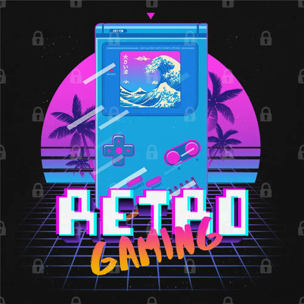 Retro Gaming T-Shirt Hoodie, Sweatshirt | CiraTrend.com (Image 1)