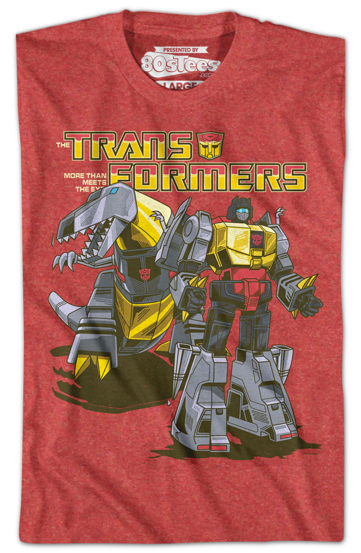 Retro Grimlock Transformers T-Shirt