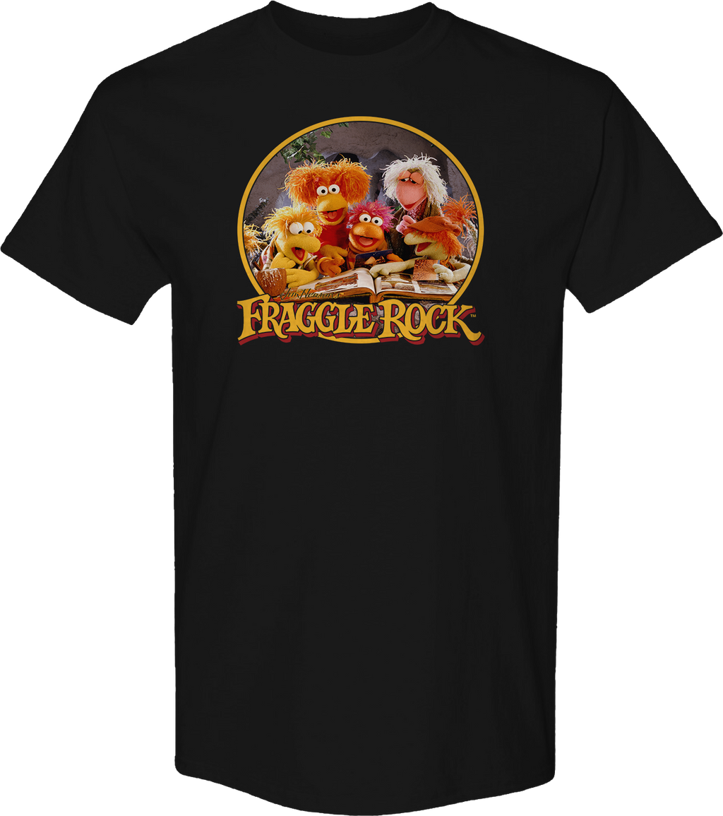 Retro Group Circle Fraggle Rock T-Shirt Hoodie, Sweatshirt | CiraTrend.com (Image 1)