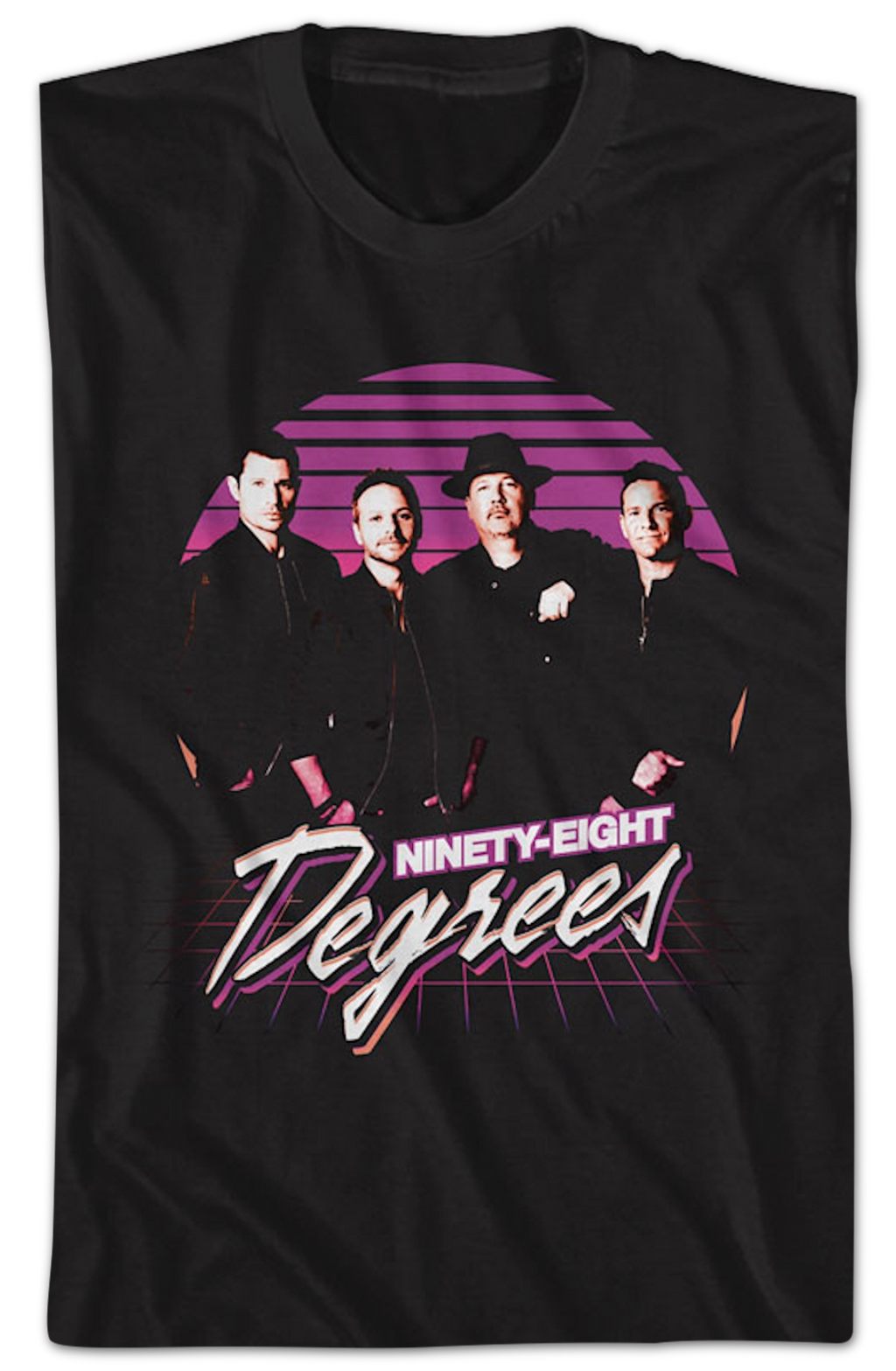 Retro Group Shot 98 Degrees T-Shirt Hoodie, Sweatshirt | CiraTrend.com (Image 2)