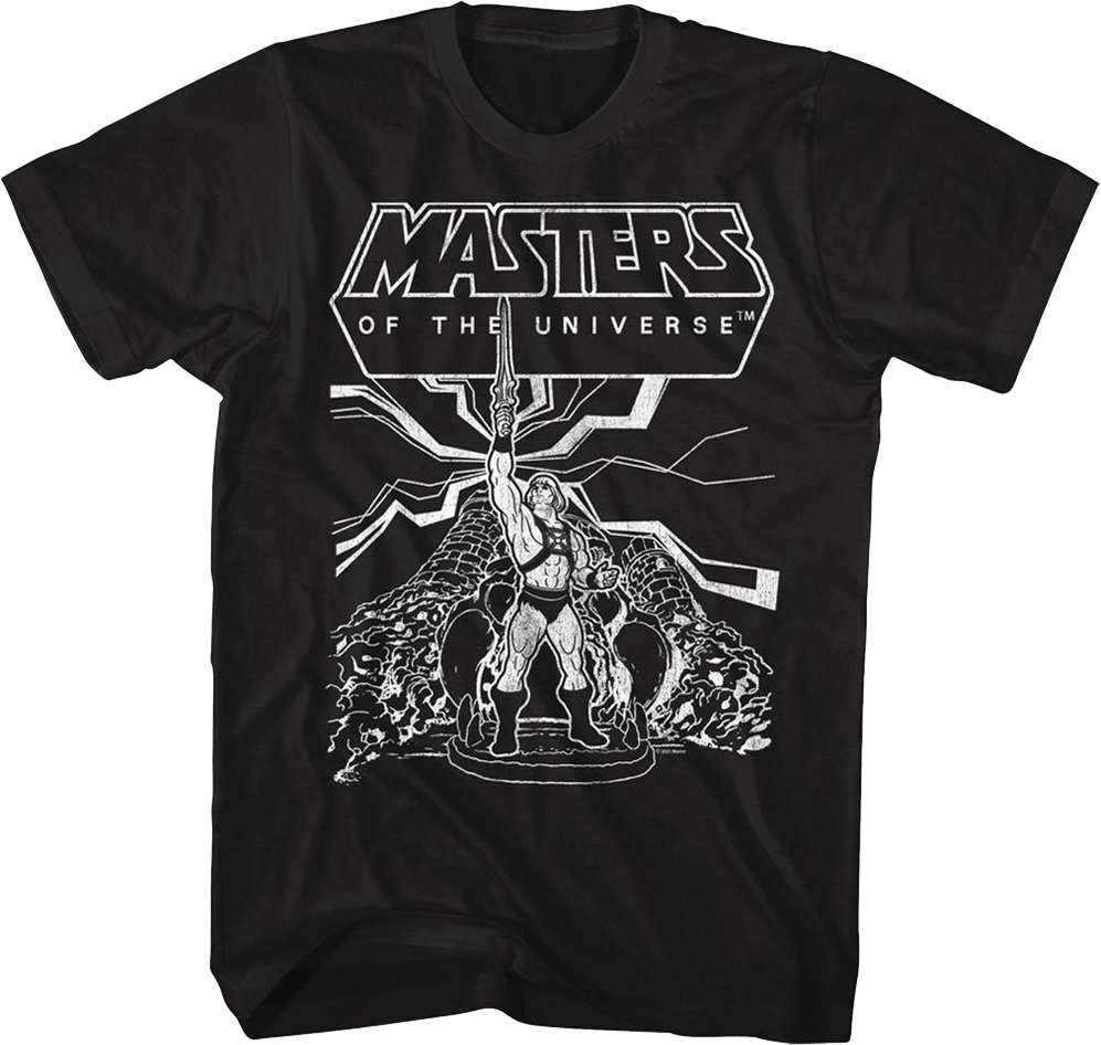 Retro He-Man I Have the Power Masters of the Universe T-Shirt Hoodie, Sweatshirt | CiraTrend.com (Image 1)