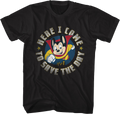 Retro Here I Come To Save The Day Mighty Mouse T-Shirt Hoodie, Sweatshirt | CiraTrend.com (Image 1)