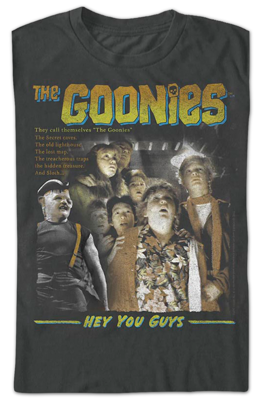 Retro Hey You Guys Goonies T-Shirt Hoodie, Sweatshirt | CiraTrend.com (Image 2)