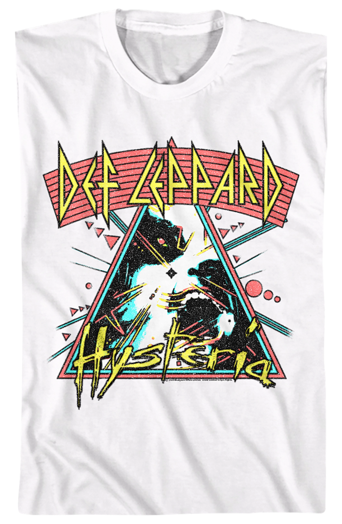 Retro Hysteria Def Leppard T-Shirt