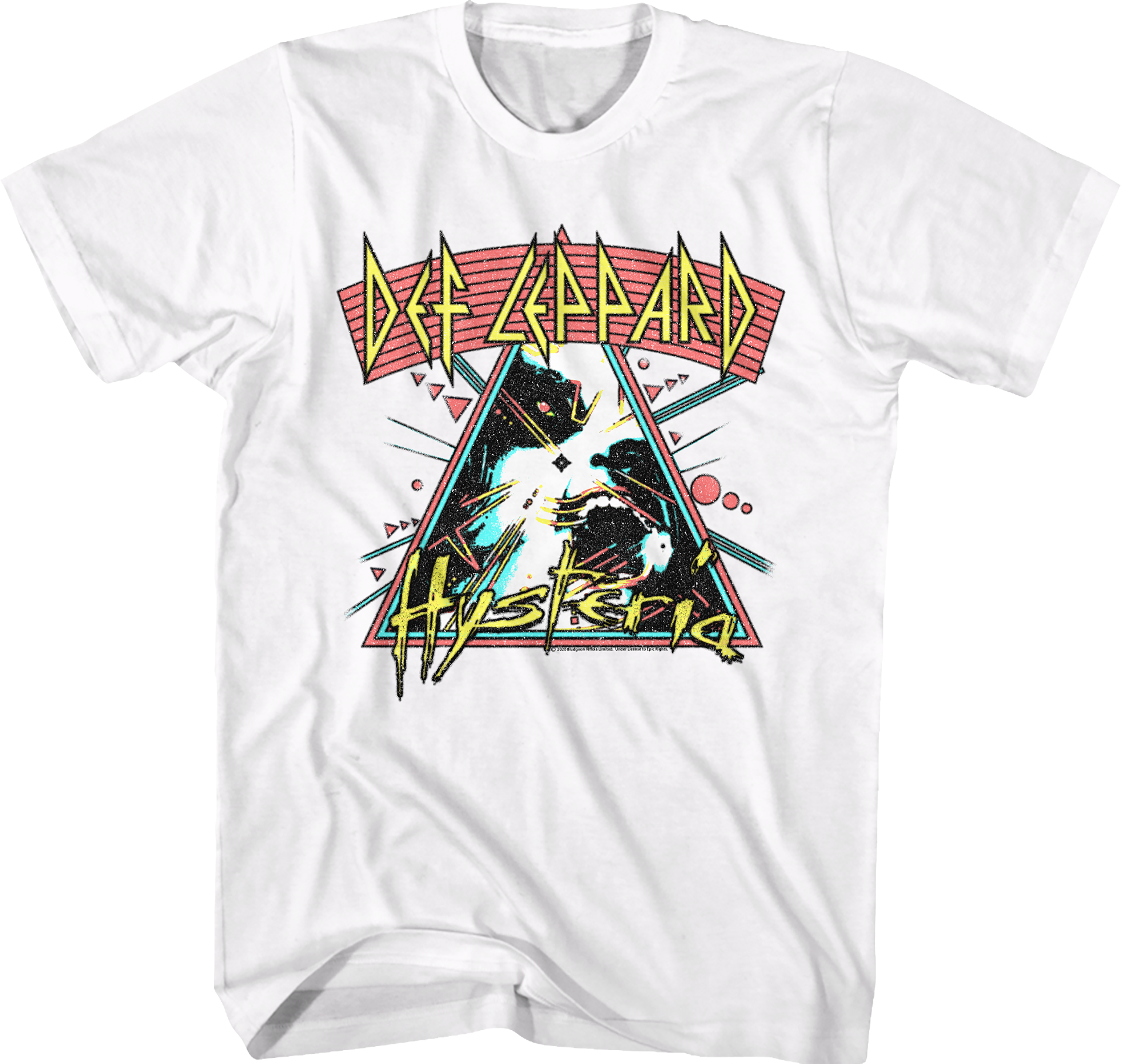 Retro Hysteria Def Leppard T-Shirt Hoodie, Sweatshirt | CiraTrend.com (Image 1)